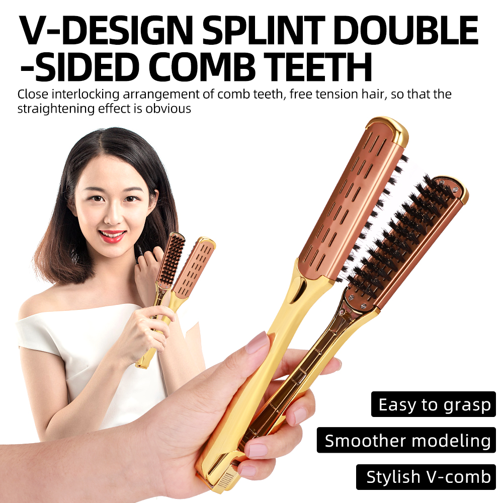 Hair Straightening Splint Comb